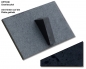 Preview: Tiergedenkstein Granit schwarz 40x30cm