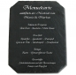 Preview: Speisekarte / Menuekarte / Sprücheschild aus Schiefer