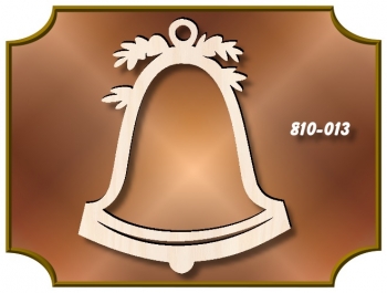 Klöppelrahmen Holz 810-013 "Behang GLOCKE"