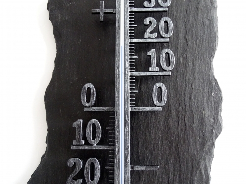 Schieferthermometer für Außen oder Innen ca. 51cm H