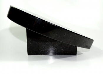 Tiergedenkstein HERZ aus GRANIT 25x25x3cm