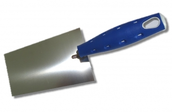 Maurerkelle aus Edelstahl mit 2 Schnapsgläser und Wunsch-Gravur