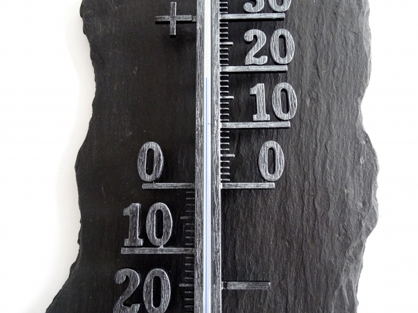 Schieferthermometer für Außen oder Innen ca. 51cm H