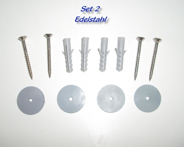 Edelstahl-Befestigungsset 2